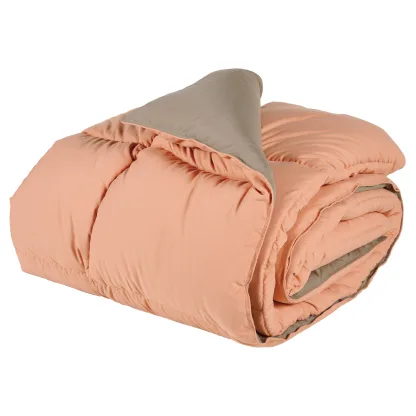 Das Home Παπλωμα Υπερδιπλο Happy 9641 Dark Grey - Terracotta Dark Grey - Terracotta