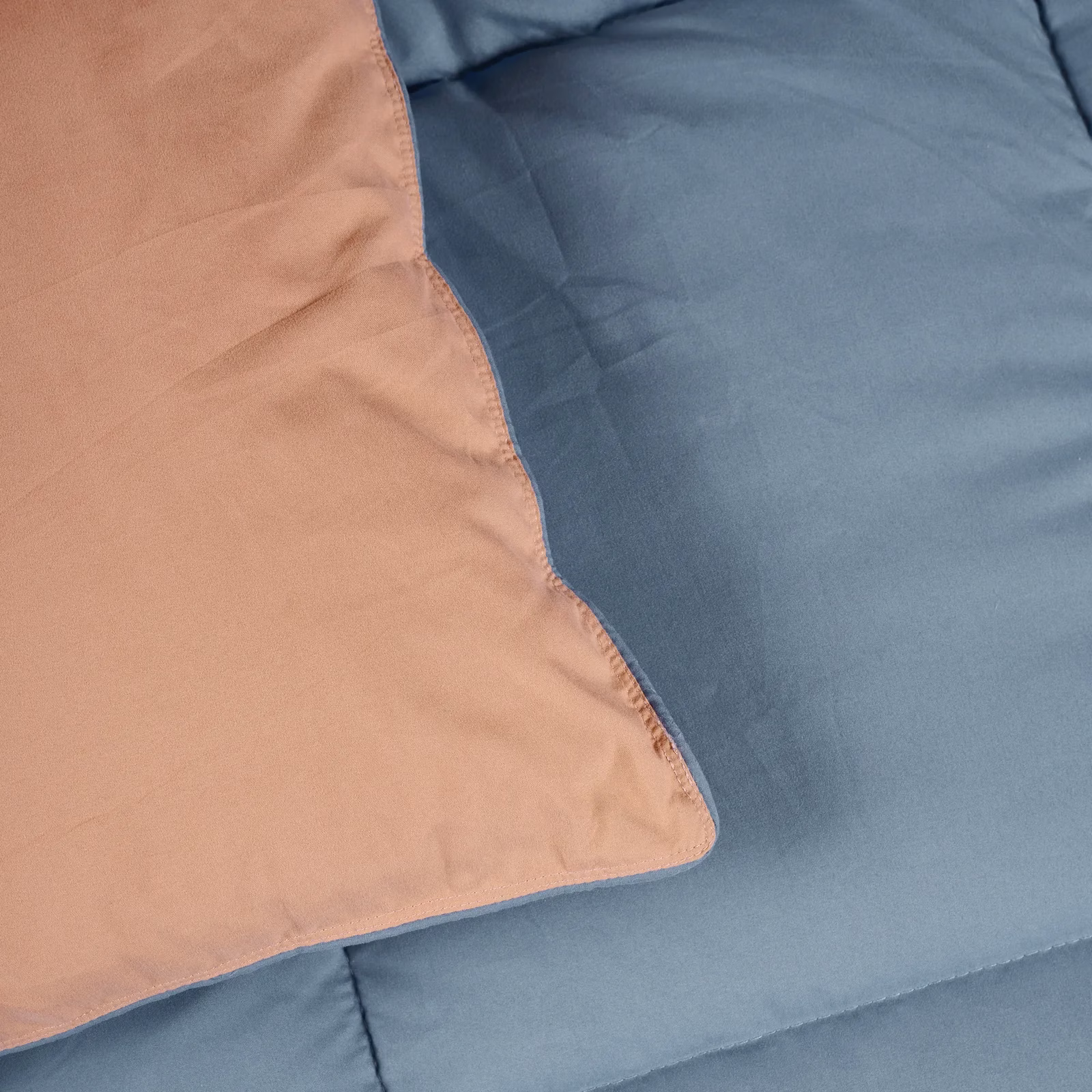 Παπλωμα Υπερδιπλο Happy 9642 Blue, Terracotta Παπλωμα Υπερδιπλο Happy 9642 Blue, Terracotta