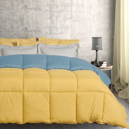 Das Home Παπλωμα Υπερδιπλο Happy 9644 Blue - Ochre Blue - Ochre