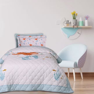 Κουβερλι Μονο 4876 Λιλα, Μεντα, Ροζ