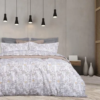 Das Home Κουβερλι Μονο Daily 9624 Grey - Taupe - White Grey - Taupe - White