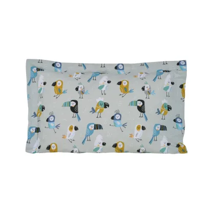 Das Kids Σετ Παπλωματοθηκη Μονη 4914 Blue - Grey - Mint Blue - Grey - Mint