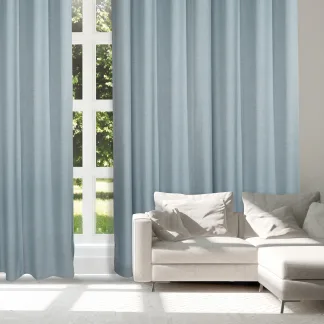 Das Home Κουρτινα Με Κρικους 140Χ270 2240 Γαλαζιο Γαλαζιο