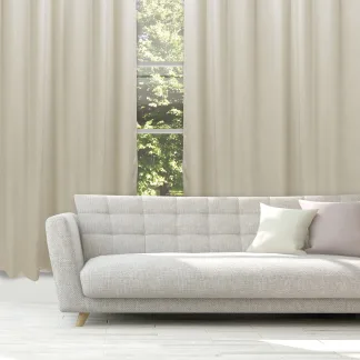 Das Home Κουρτινα Με Κρικους 140Χ270 2246 Ιβουαρ Ιβουαρ