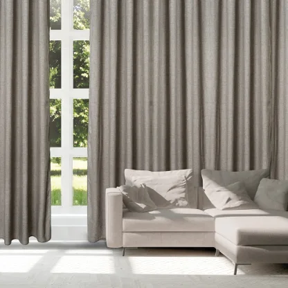 Das Home Κουρτινα Με Κρικους 140Χ270 2251 Σπαγγι Σπαγγι