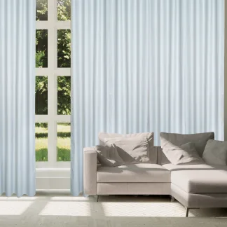 Das Home Κουρτινα Με Κρικους 140Χ270 2253 Γκρι Γκρι