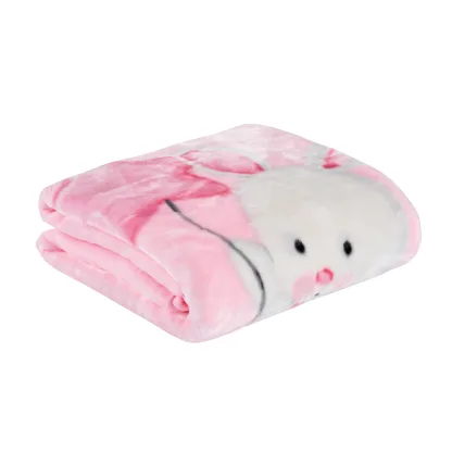 Das Baby Κουβερτα Velour 110X140 Relax 4917 Pink Pink