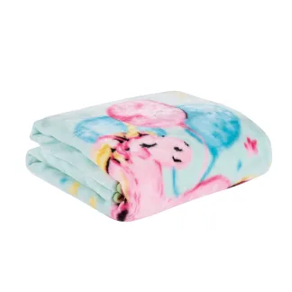 Das Baby Κουβερτα Velour 110X140 Relax 4919 Mint - Pink Mint - Pink