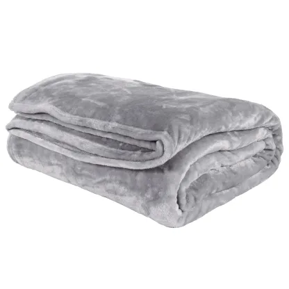 Das Home Κουβερτα Velour Υπερδιπλη 1342 Γκρι Γκρι