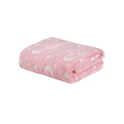 Das Kids Κουβερτα Fleece 160Χ220 4897 Pink - White Pink - White