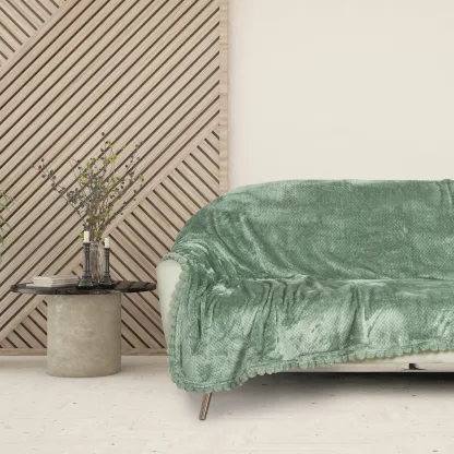 Das Home Κουβερτα Fleece 130Χ170 1184 Dark Mint Dark Mint