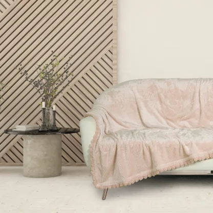 Das Home Κουβερτα Fleece 130Χ170 1185 Pink Pink