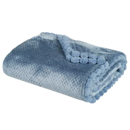 Das Home Κουβερτα Fleece 130Χ170 1186 Dusty Blue Dusty Blue