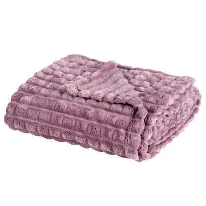 Das Home Κουβερτα Fleece 130Χ170 1358 Dusty Purple Dusty Purple