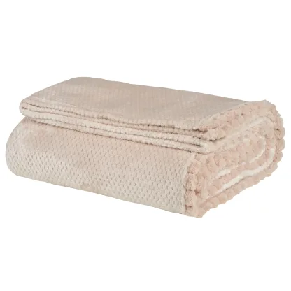 Das Home Κουβερτα Fleece 160Χ220 1185 Pink Pink