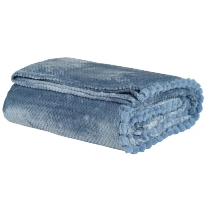 Das Home Κουβερτα Fleece 220Χ240 1186 Dusty Blue Dusty Blue