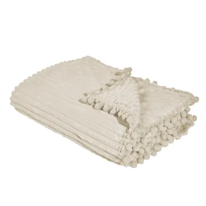 Das Home Κουβερτα Fleece 220Χ240 1353 Ιβουαρ Ιβουαρ