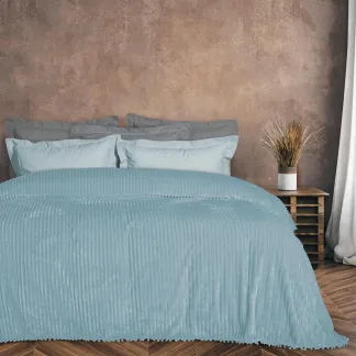 Das Home Κουβερτα Fleece 220Χ240 1355 Γαλαζιο Γαλαζιο