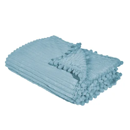 Das Home Κουβερτα Fleece 220Χ240 1355 Γαλαζιο Γαλαζιο