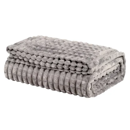 Das Home Κουβερτα Fleece 220Χ240 1359 Grey Grey