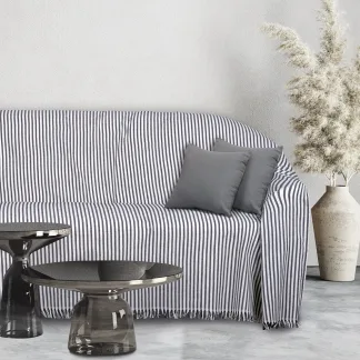 Das Home Ριχταρι 180Χ250 0253 Εκρου - Μαυρο Εκρου - Μαυρο