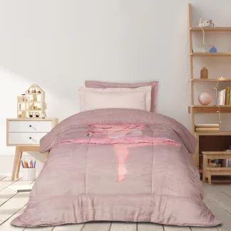 Das Kids Κουβερτοπαπλωμα 160Χ220 4920 Nude - Pink Nude - Pink