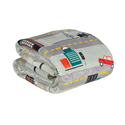 Das Kids Κουβερτοπαπλωμα 160Χ220 4924 Grey Grey
