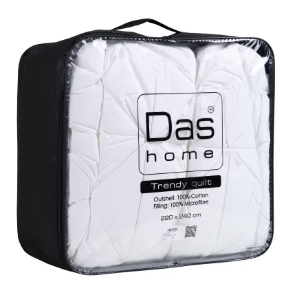 Das Home Παπλωμα 3D 220X240 Comfort 1035 White White