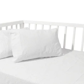 Das Baby 1061 Σετ 2 Καλυμ.μαξ 30Χ40 Relax White White