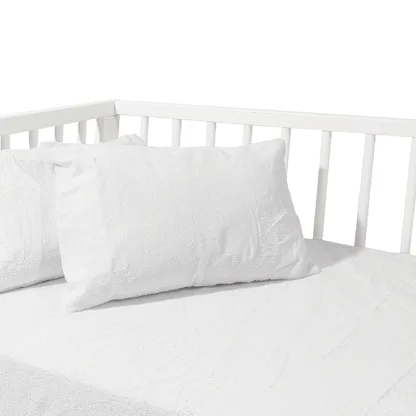 Das Baby 1061 Σετ 2 Καλυμ.μαξ 30Χ40 Relax White White