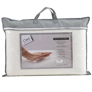 Das Home Μαξιλαρι Memory Foam 45X65X13 1037 White White