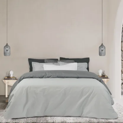 Das Home 1015 Σεντονι Υπερδιπλο Με Λαστιχο Black Black Black