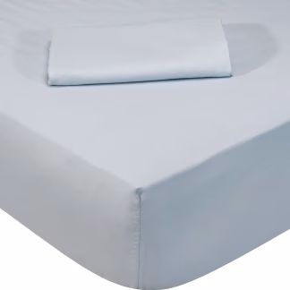 1018 Σεντονι Υπερδιπλο Με Λαστιχο 170χ200+35 Light Grey Light Grey