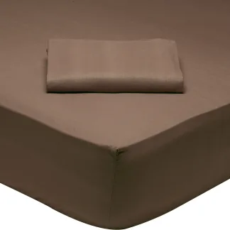 Das Home 1004 Σεντονι Μονο Με Λαστιχο Coffee Brown Coffee Brown Coffee Brown