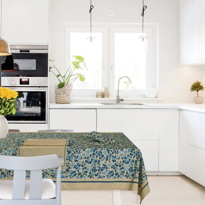 Das Home Τραπεζομαντηλο 140Χ220 0723 Μπεζ - Μπλε Μπεζ - Μπλε