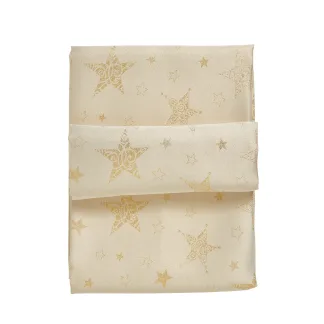 Das Home Christmas Runner 45Χ140 0717 Μπεζ - Χρυσο Μπεζ - Χρυσο