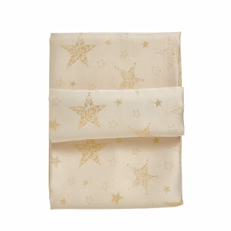 Christmas Runner 45χ140 0717 Μπεζ, Χρυσο