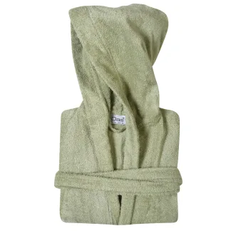Das Home Μπουρνουζι Medium Olive Casual 5907 Olive Olive
