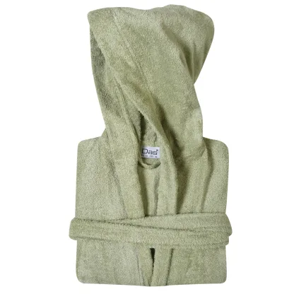 Das Home Μπουρνουζι Medium Olive Casual 5907 Olive Olive