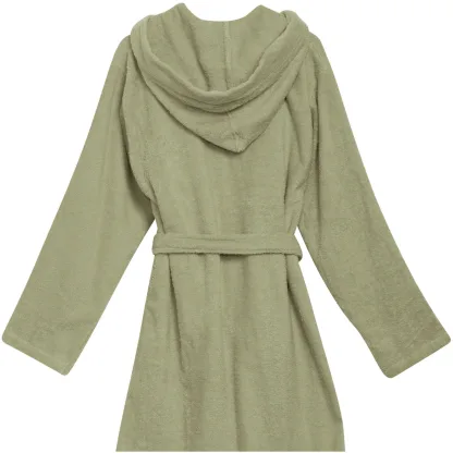 Das Home Μπουρνουζι Medium Olive Casual 5907 Olive Olive