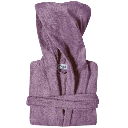Das Home Μπουρνουζι Large Dark Lilac Casual 5903 Dark Lilac Dark Lilac