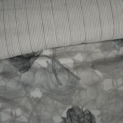 Das Home Σετ Σεντονια Μονα Με Λαστιχο Casual 5421 Grey Grey