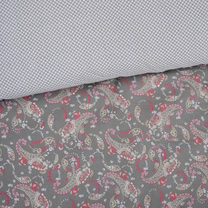 Das Home Σετ Σεντονια Μονα Με Λαστιχο Casual 5423 Coral - Khaki Coral - Khaki