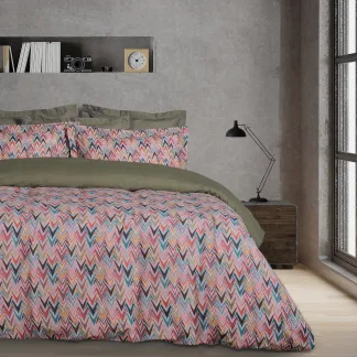 Das Home Σετ Σεντονια Μονα Με Λαστιχο Casual 5425 Beige - Olive Beige - Olive