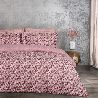 Das Home Σετ Σεντονια Υπερδιπλα Με Λαστιχο Casual 5424 Black - Nude Black - Nude
