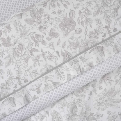 Das Home Σετ Σεντονια Μονα Daily 9620 Ecru - Grey Ecru - Grey