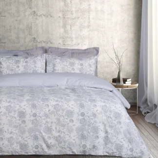 Das Home Σετ Σεντονια Μονα Happy Flannel 9636 Grey - Ivory Grey - Ivory