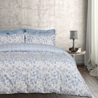 Das Home Σετ Σεντονια Μονα Happy Flannel 9637 Blue - Taupe Blue - Taupe