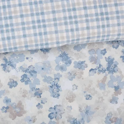Das Home Σετ Σεντονια Μονα Happy Flannel 9637 Blue - Taupe Blue - Taupe