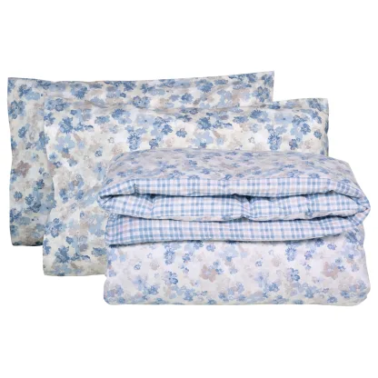 Das Home Σετ Σεντονια Μονα Happy Flannel 9637 Blue - Taupe Blue - Taupe